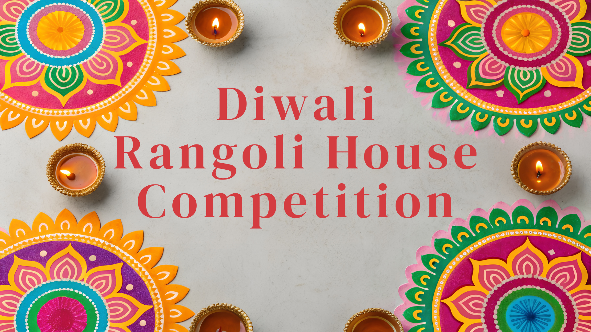 Rangoli competition