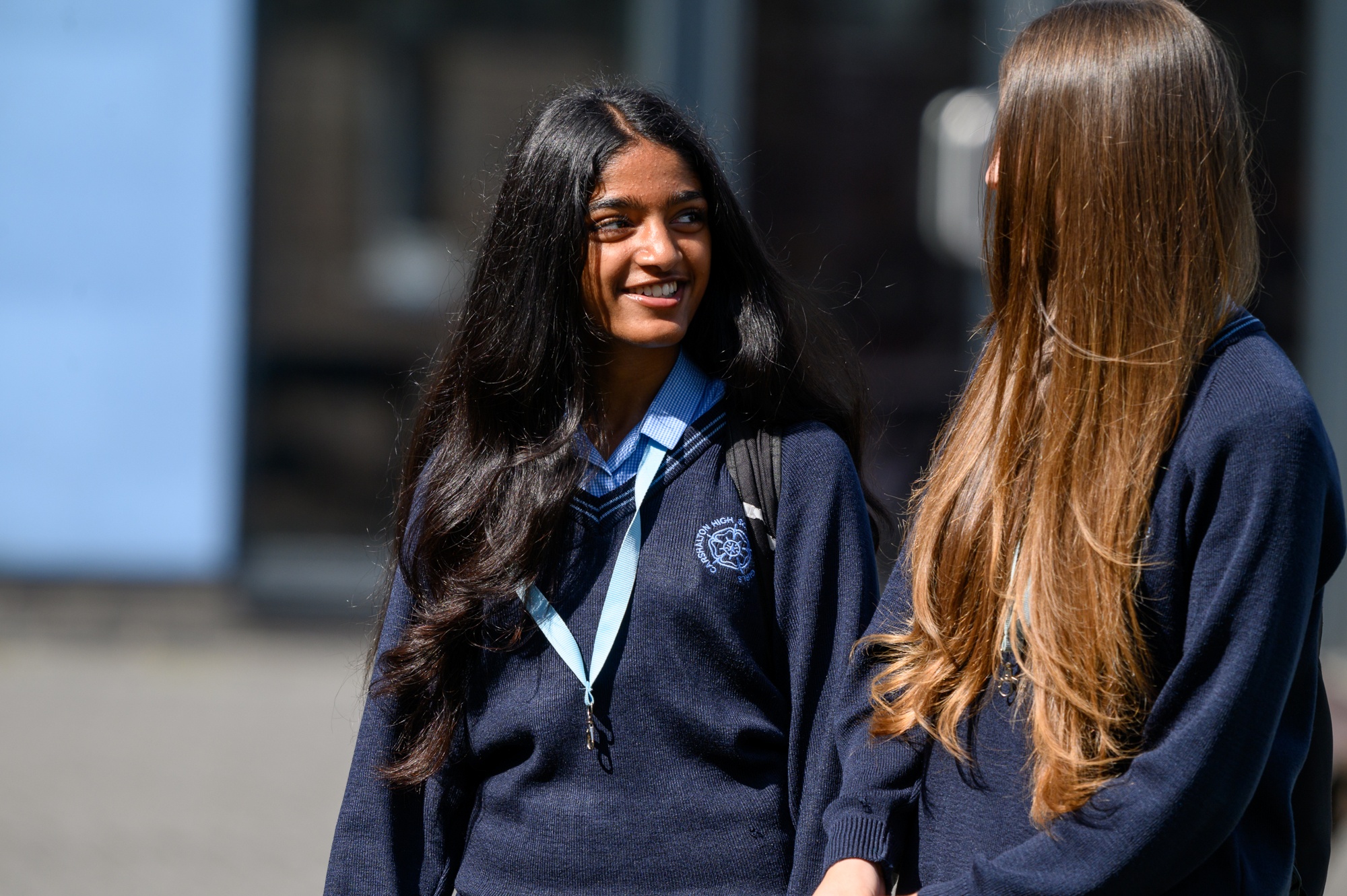 Students in uniform