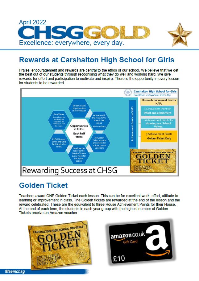 Rewards Newsletter