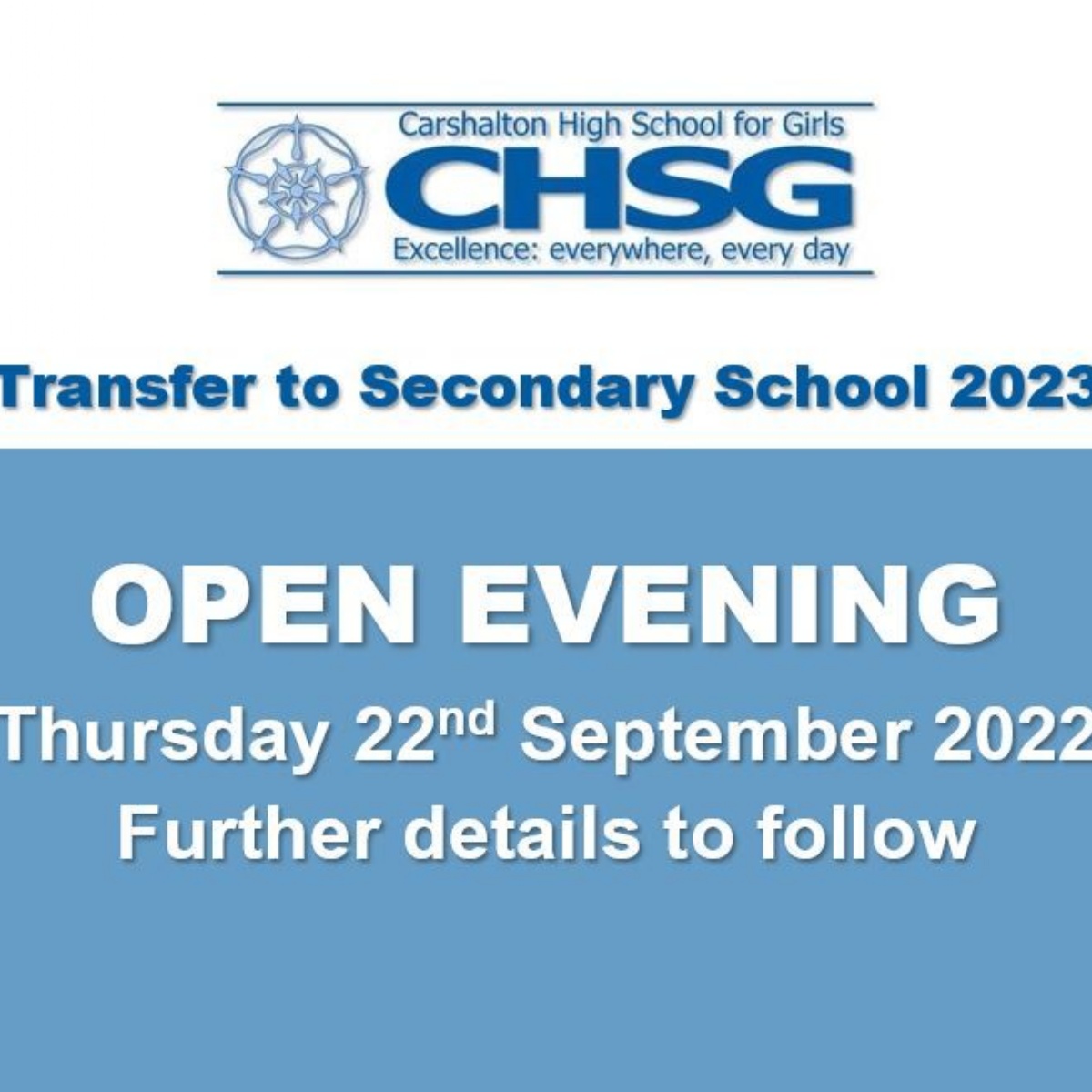 Carshalton High School for Girls - TSS 2023 Open Evening
