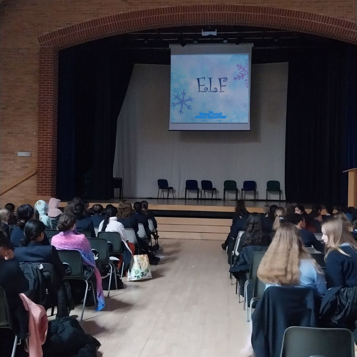 Carshalton High School for Girls - Year 7 Christmas Movie Night – Elf!